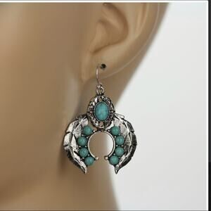 Western Squash Blossom Earrings